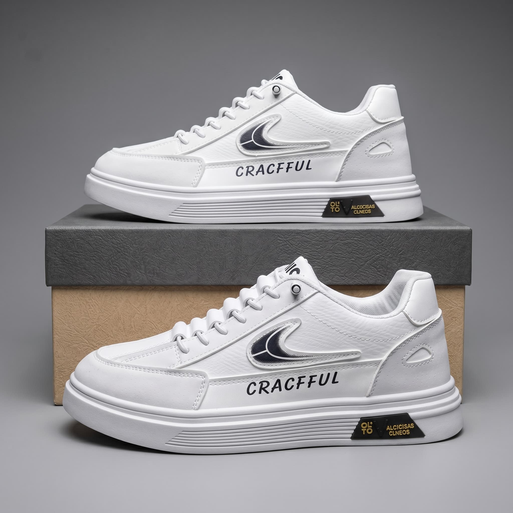 Craceful New Nike White sneakers